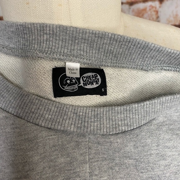 Cheap Monday Knot Twist Front Sweatshirt small - Picture 9 of 9